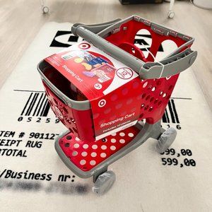Kids Mini Target Shopping Cart.